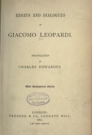 Tapa de Essays and dialogues