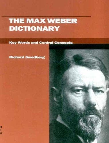 Tapa de The Max Weber Dictionary