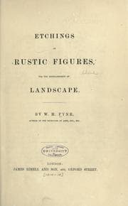 Tapa de Etchings of rustic figures
