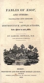 Tapa de Fables of Aesop, and others
