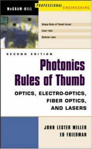 Tapa de Photonics rules of thumb