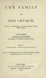 Tapa de The family and the church