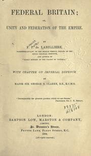 Tapa de Federal Britain