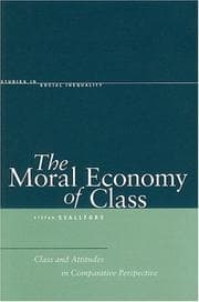 Tapa de The Moral Economy of Class