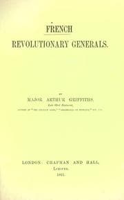 Tapa de French revolutionary generals