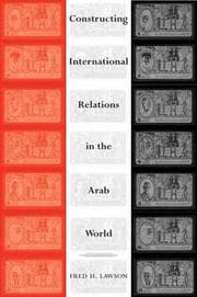 Tapa de Constructing International Relations in the Arab World