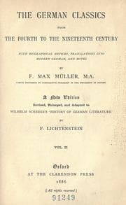 Tapa de The German classics from the fourth to the nineteenth centuy