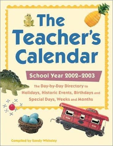 Tapa de The Teacher's Calendar