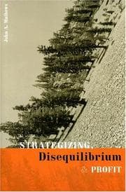 Tapa de Strategizing, Disequilibrium, and Profit