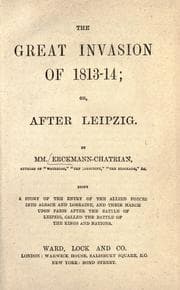 Tapa de The great invasion of 1813-14