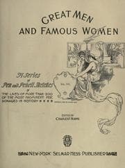 Tapa de Great men and famous women