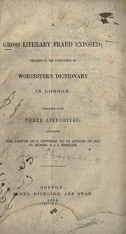 Tapa de A gross literary fraud exposed