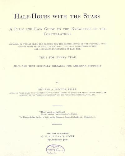 Tapa de Half-hours with the stars