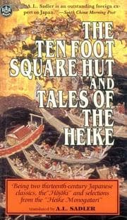 Tapa de The ten foot square hut, and Tales of the Heike