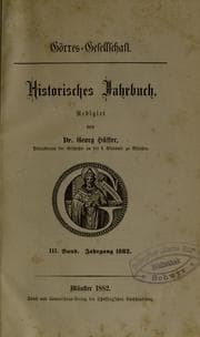 Tapa de Historisches Jahrbuch
