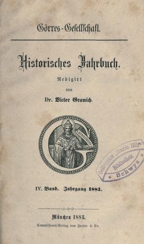 Tapa de Historisches Jahrbuch
