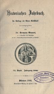 Tapa de Historisches Jahrbuch