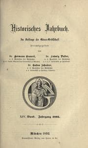 Tapa de Historisches Jahrbuch