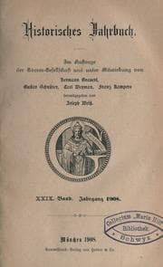 Tapa de Historisches Jahrbuch