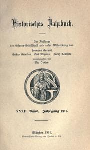 Tapa de Historisches Jahrbuch