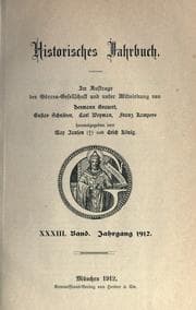 Tapa de Historisches Jahrbuch