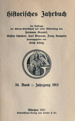 Tapa de Historisches Jahrbuch