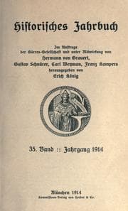 Tapa de Historisches Jahrbuch