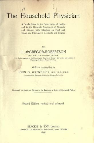 Tapa de The household physician