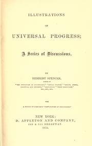 Tapa de Illustrations of universal progress