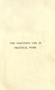 Tapa de The induction coil in practical work including Röntgen X rays