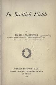 Tapa de In Scottish fields