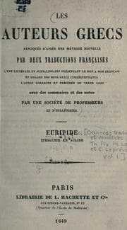 Tapa de Iphigénie en Aulide
