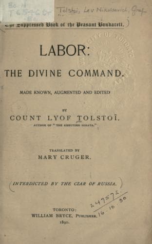 Tapa de Labor: the divine command