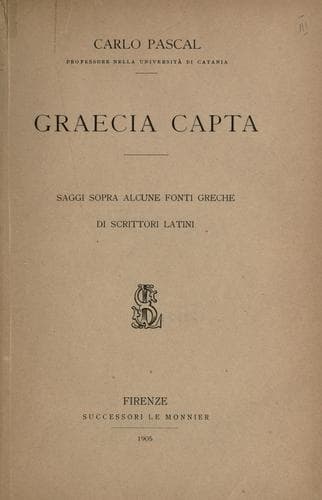 Tapa de Graecia capta