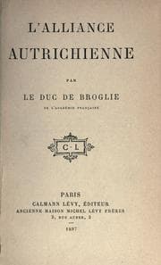 Tapa de L' alliance autrichienne