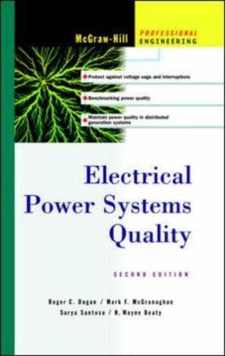 Tapa de Electrical power systems quality