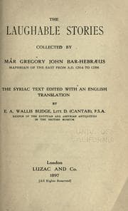 Tapa de The laughable stories collected by Mâr Gregory John Bar Hebræus