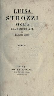 Tapa de Luisa Strozzi