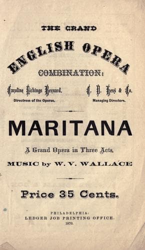 Tapa de Maritana