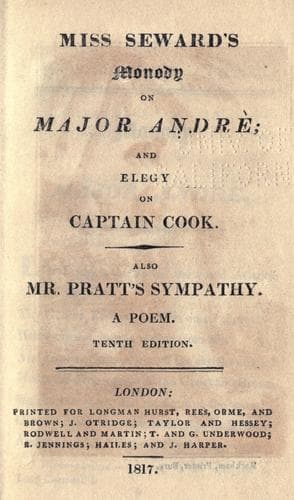 Tapa de Monody on Major Andre