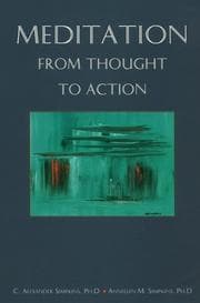 Tapa de Meditation from thought to action