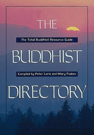Tapa de The Buddhist directory