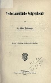 Tapa de Neutestamentliche Zeitgeschichte