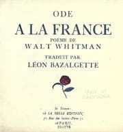 Tapa de Ode a la France