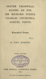Tapa de Oliver Cromwell