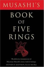 Tapa de Musashi's Book of Five Rings