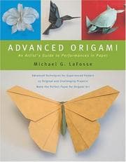 Tapa de Advanced Origami