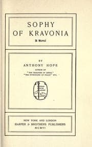 Tapa de Sophy of Krovonia : a novel
