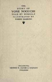 Tapa de The story of Yone Noguchi