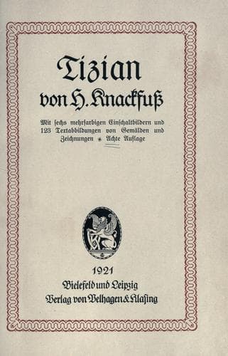 Tapa de Tizian.